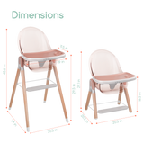 Children of Design 6 in 1 Deluxe High Chair