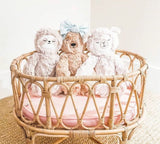 Rattan Toy Doll Crib