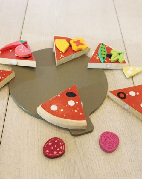 Pizza Party Wooden Toys Tender Leaf   