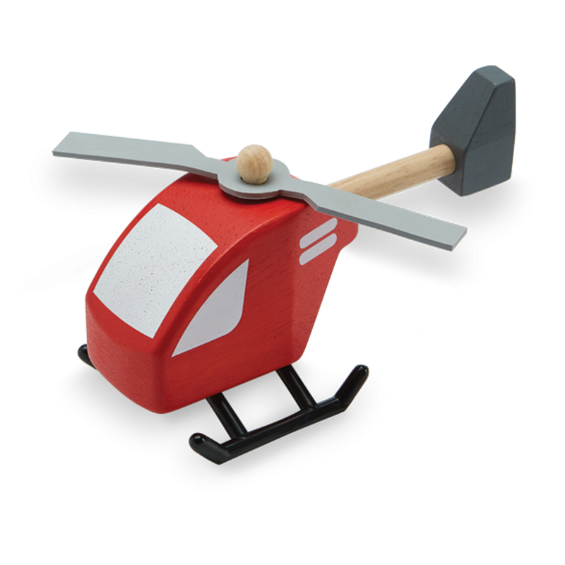 PlanToys Red Helicopter