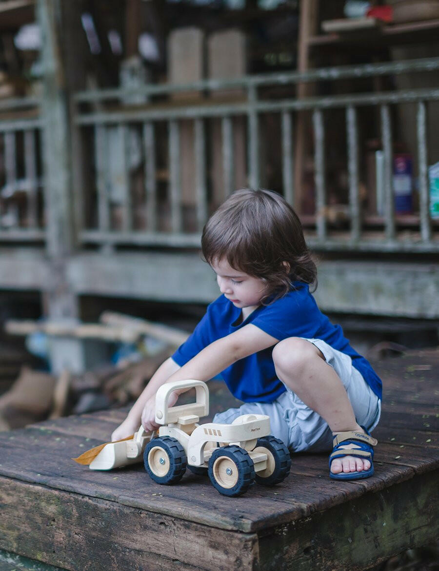 Plan Toys Bulldozer Toy Kids Toys PlanToys   