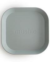 Square Dinnerware Plates Sage Mushie
