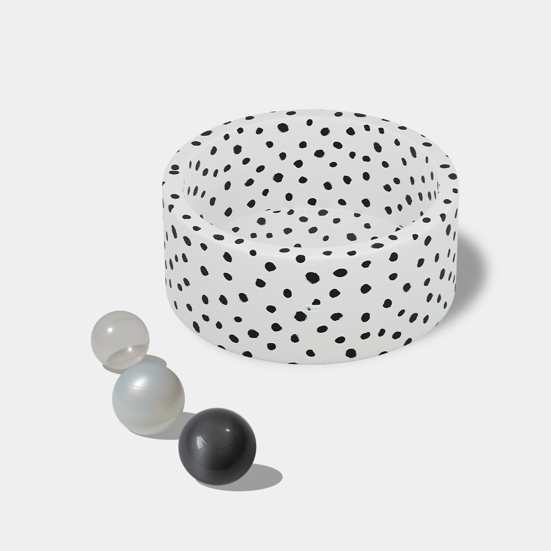 Boho Polka Dot on Ivory + 200 Pit Balls Ball Pit Bundles Little Big Playroom   