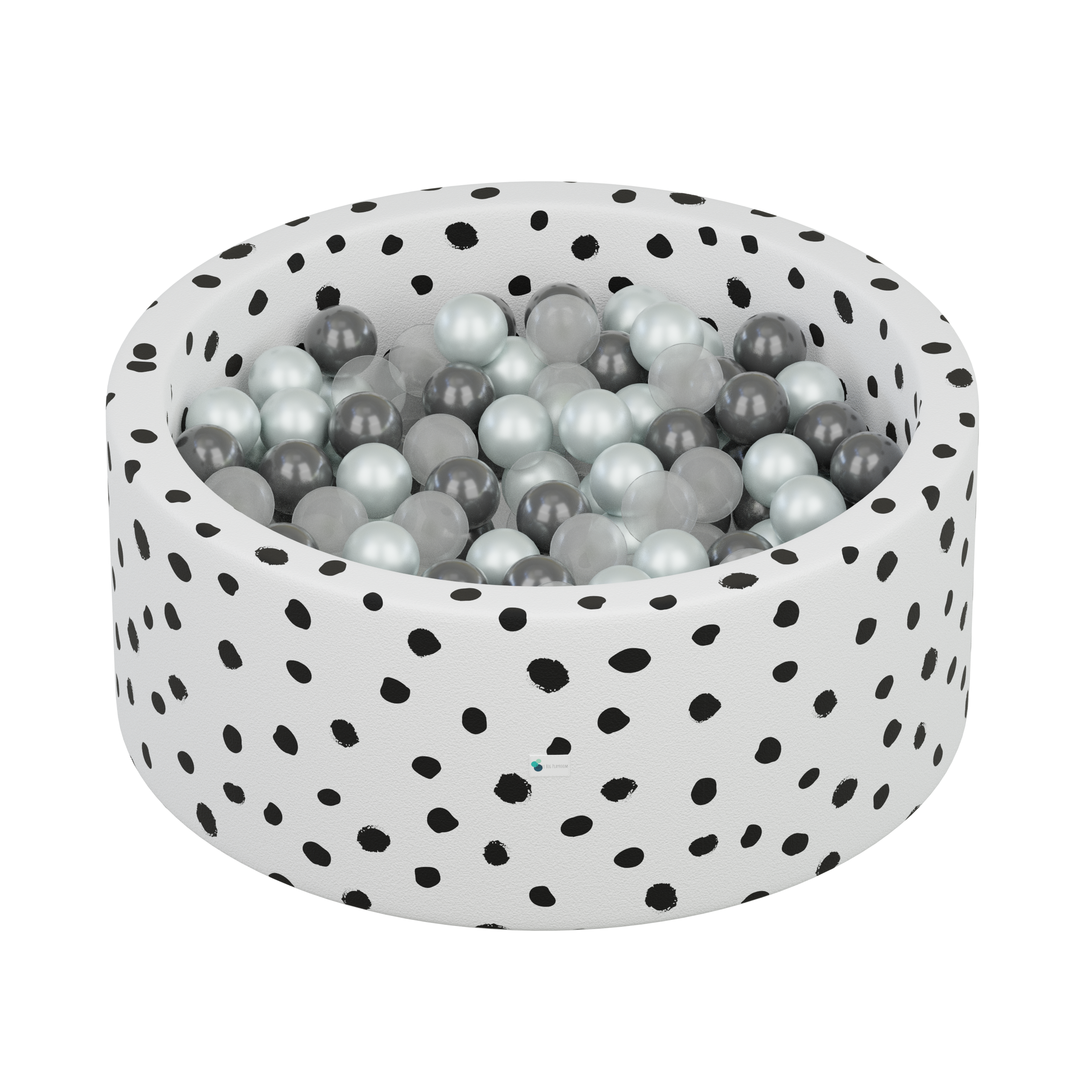 Boho Polka Dot on Ivory + 200 Pit Balls Ball Pit Bundles Little Big Playroom   