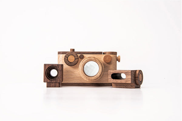 35MM Wooden Toy Camera In Beech Wood Complete Gift Set ($81 Value)