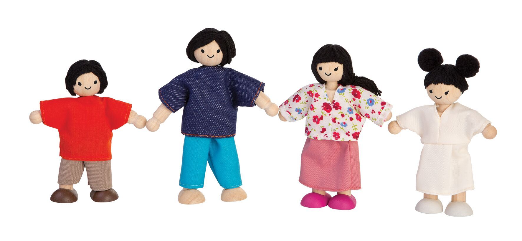 Plan Toys Doll Family (Asian) Kids Toys PlanToys   