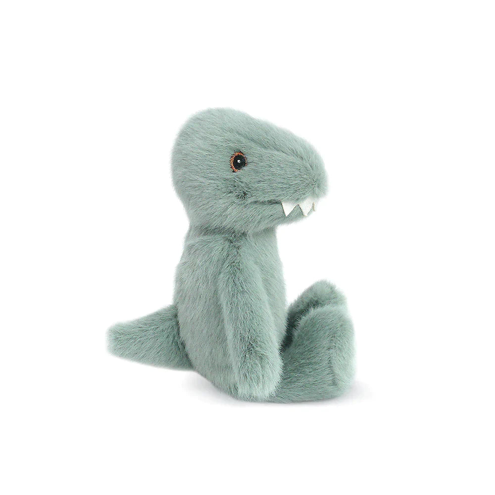 TINY DINO PLUSH RATTLE Rattle MON AMI   