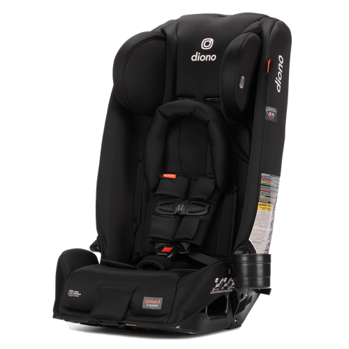 Diono Radian Slim Fit Car Seat 3RX Car Seats & Booster Seats Diono Black Jet  