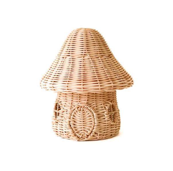 Mushroom House Rattan Toys Coconeh   