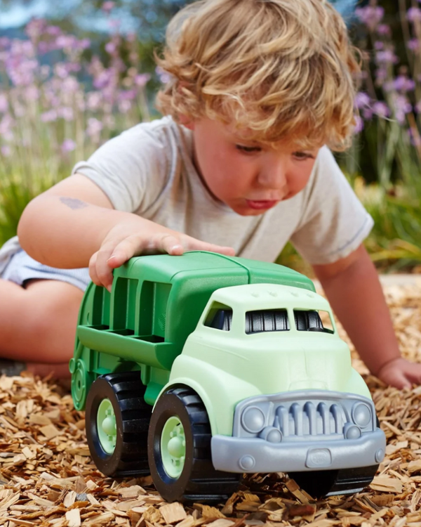 Green Toys Recycle Truck Eco-Friendly Recyclable Toddler Kid Sand Beach Garden