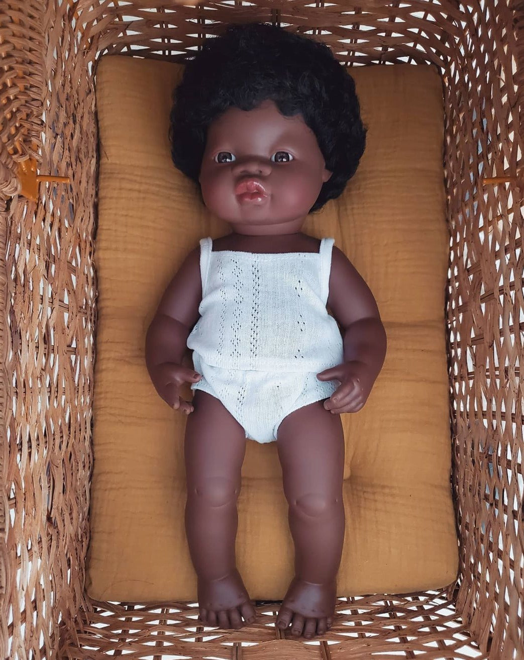 Baby Girl Doll - African Dolls Miniland   