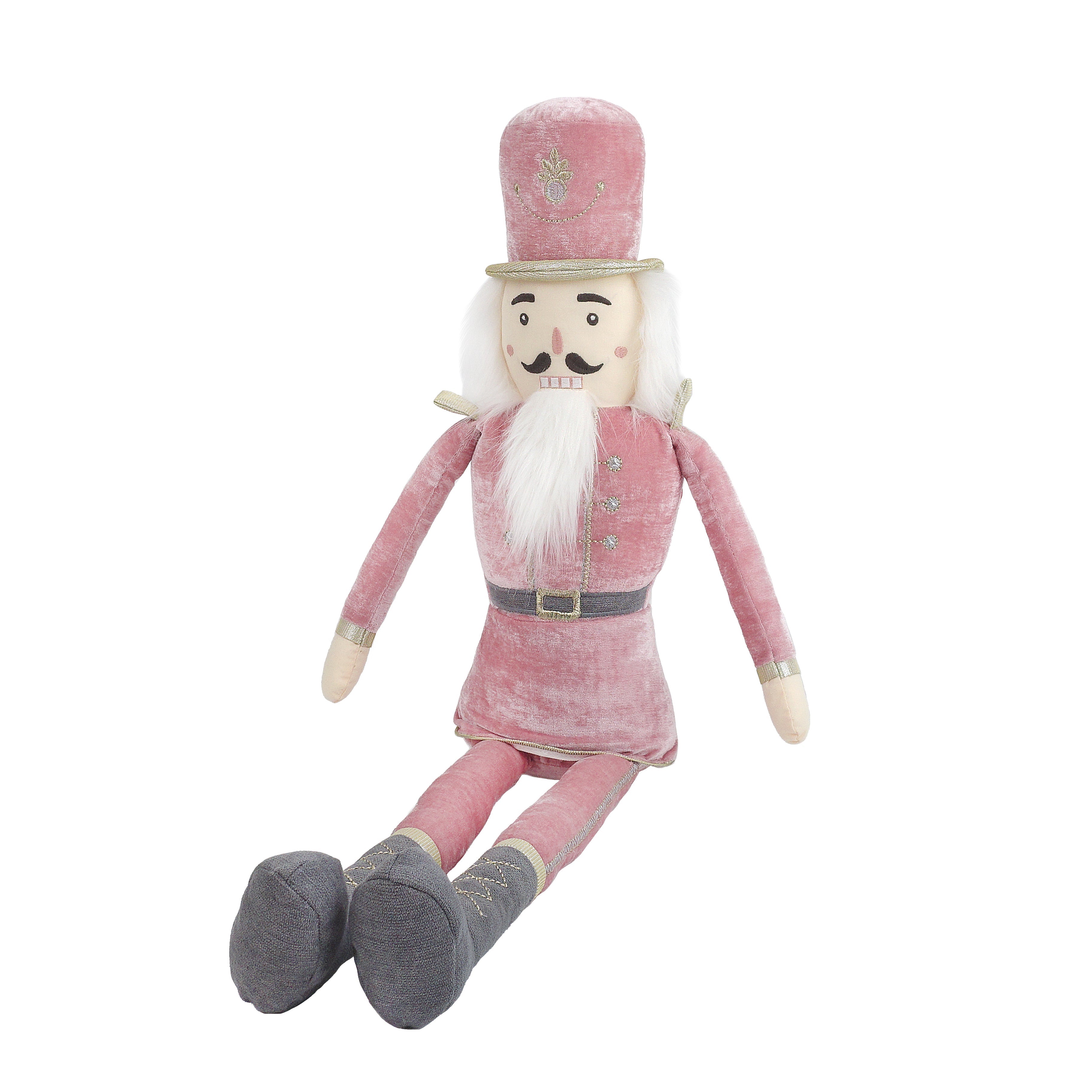 The Nutcracker Shelf Sitter Large - Pink Doll MON AMI   