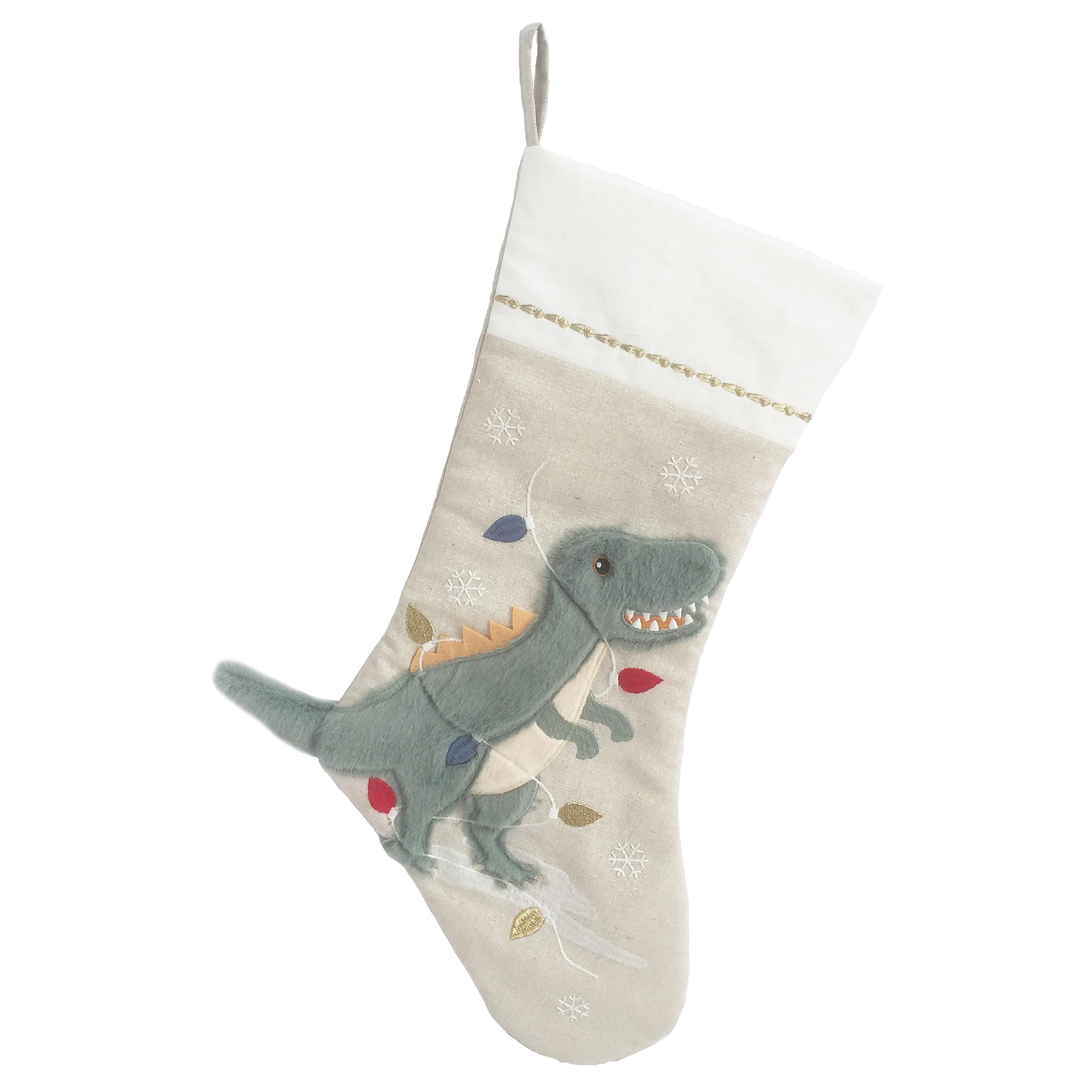 FESTIVE DINO STOCKING Stocking MON AMI   