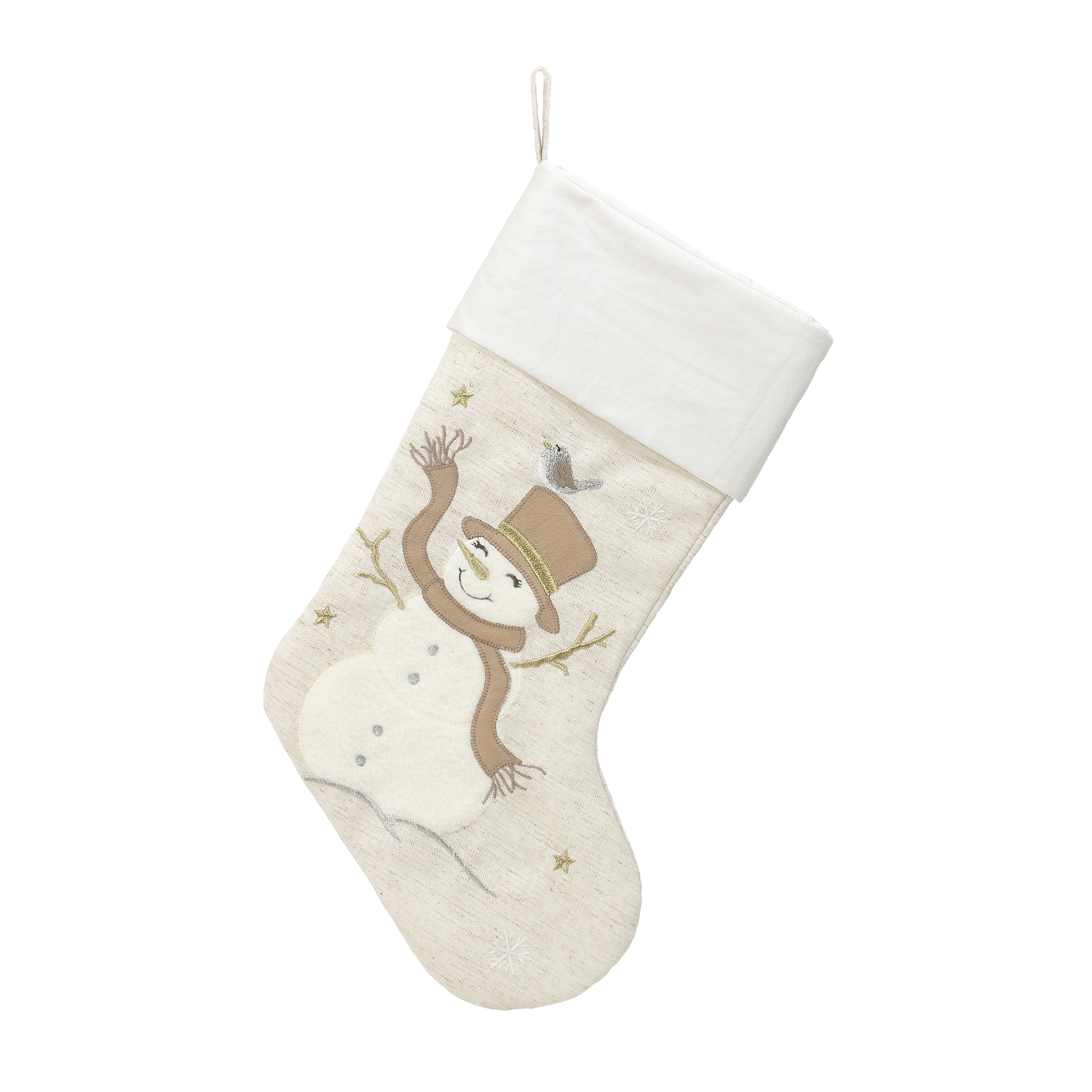 Nordic Snowman Stocking Stocking MON AMI   