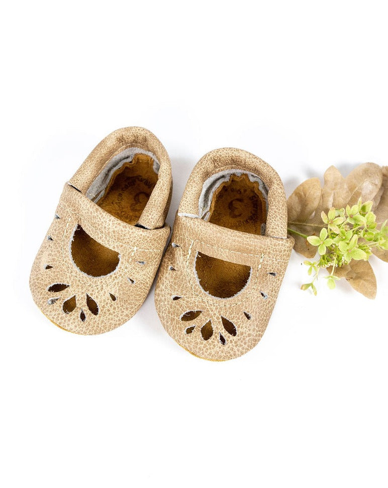 Latte RAINEY JANES Shoes Baby and Toddler Baby Shoes Starry Knight Design   