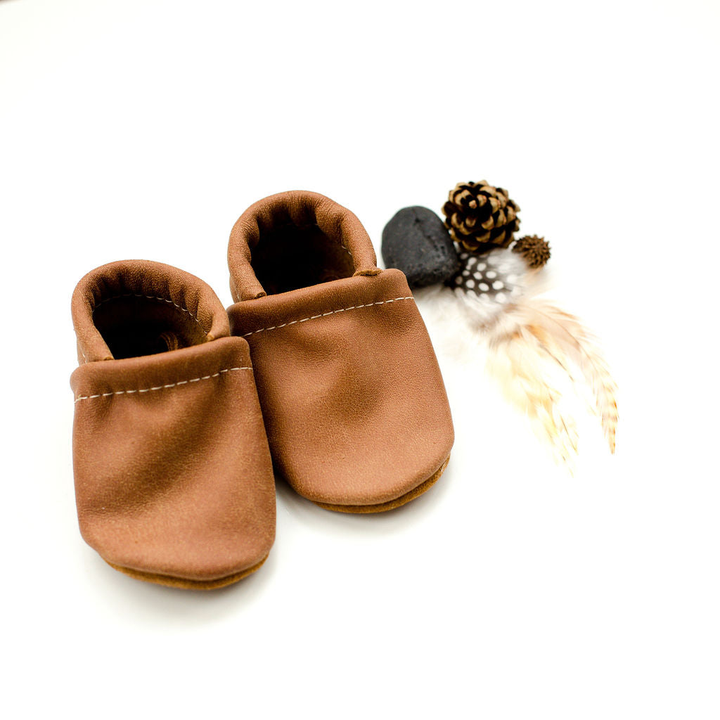 Tribe Leather Loafers Shoes Baby and Toddler Baby Shoes Starry Knight Design   