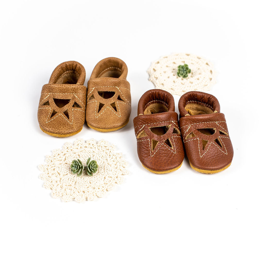 Sahara & Chestnut SUNRISE Shoes Baby and Toddler Baby Shoes Starry Knight Design   