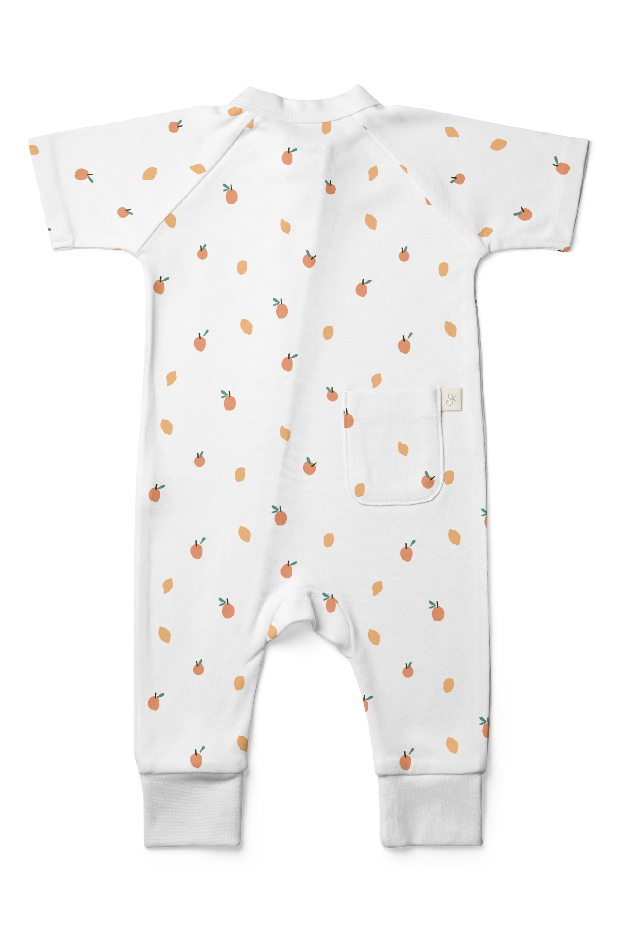 S/S ZIPPER ONEPIECE | CITRUS footies goumikids   