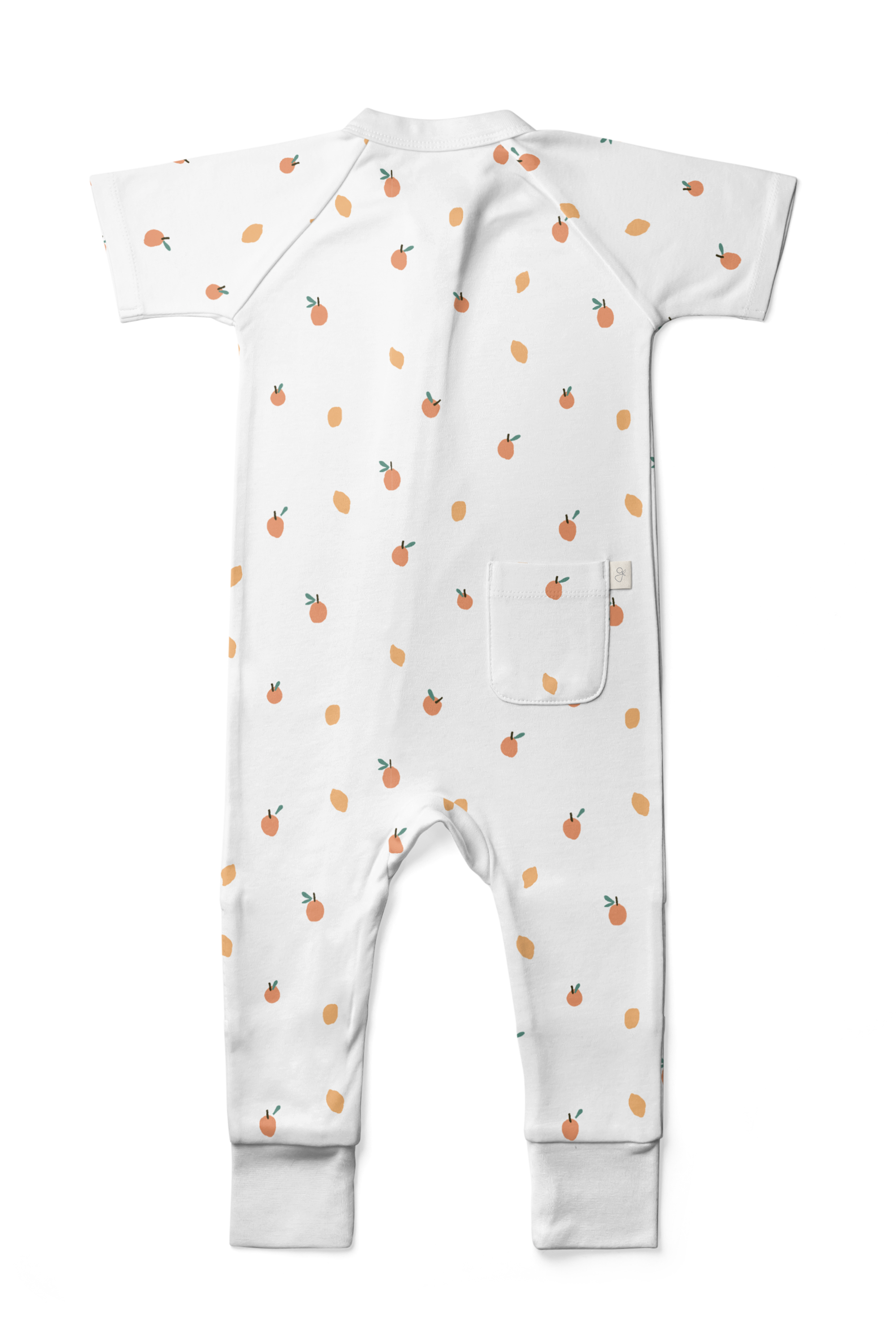 S/S ZIPPER ONEPIECE | CITRUS footies goumikids   