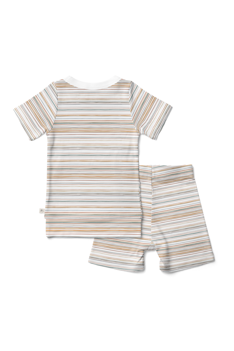 BIKER SET BOARDWALK STRIPE Little Wonder & Co
