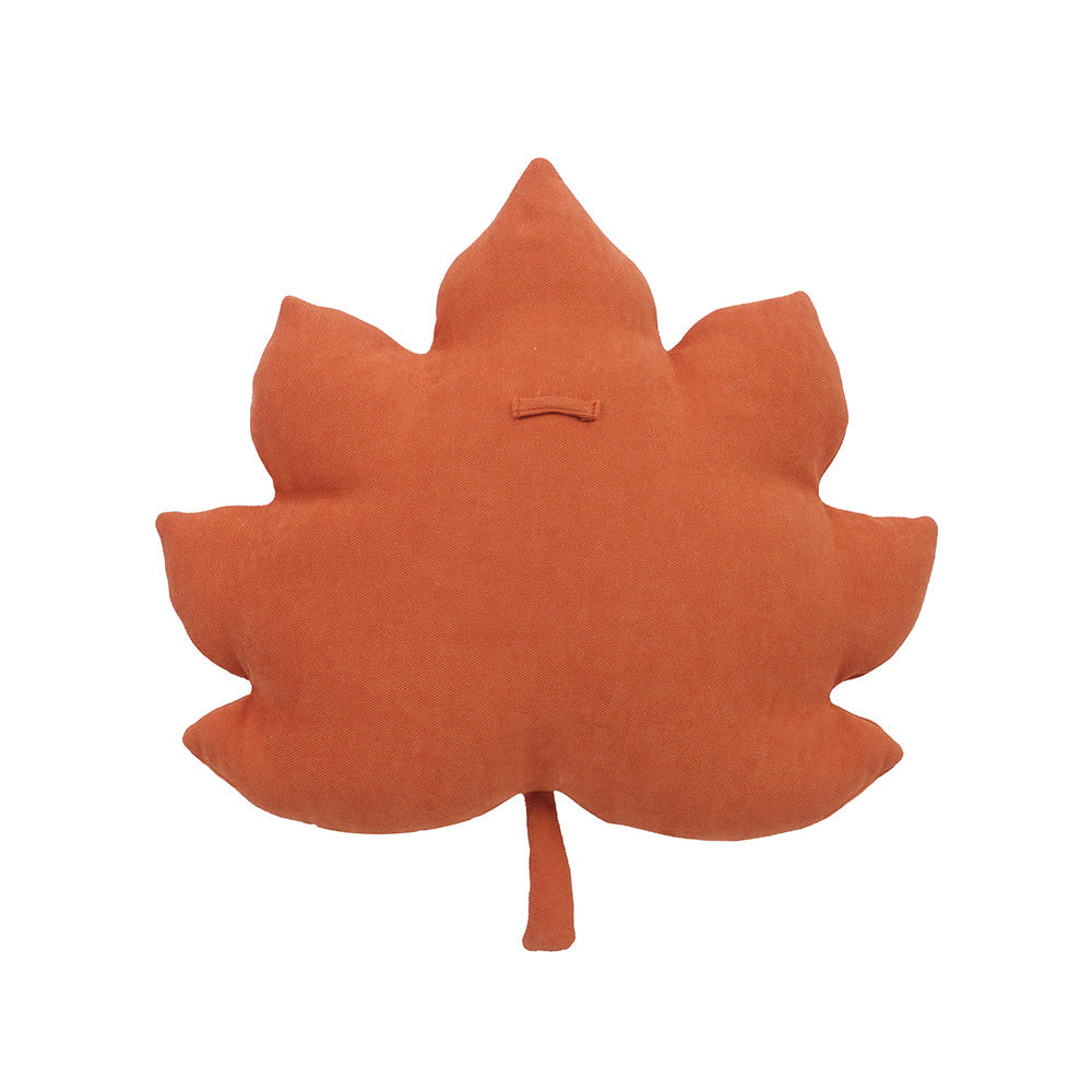 Maple Leaf Accent Decor Plush PIllow Pillows MON AMI   