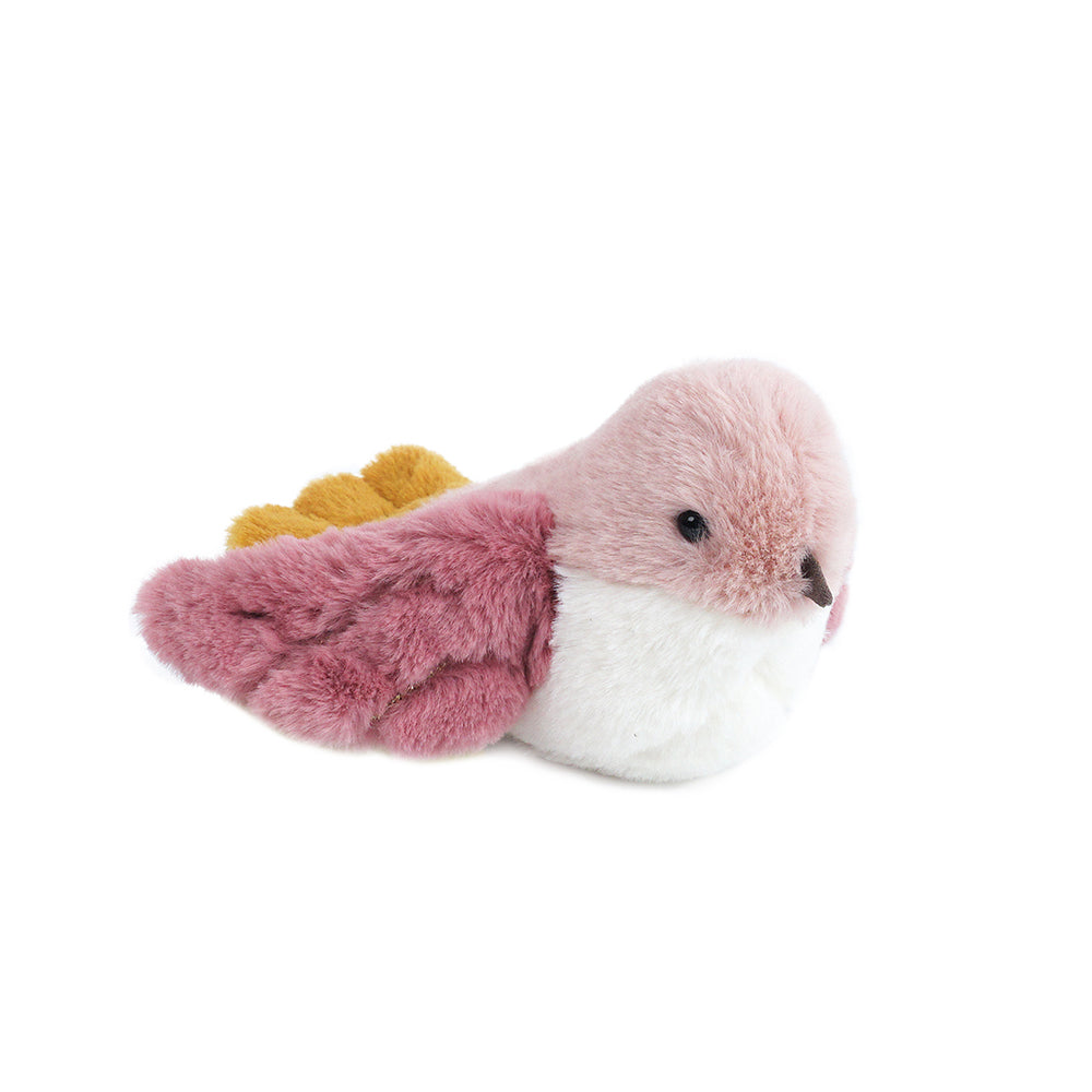 ROSE FINCH BIRD Stuffed Toy MON AMI   