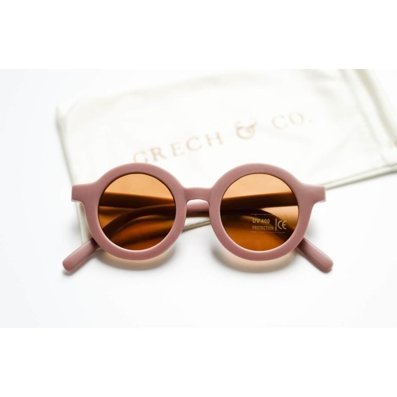 Grech and Co sustainable sunnies Burlwood | Made from recycled plastic