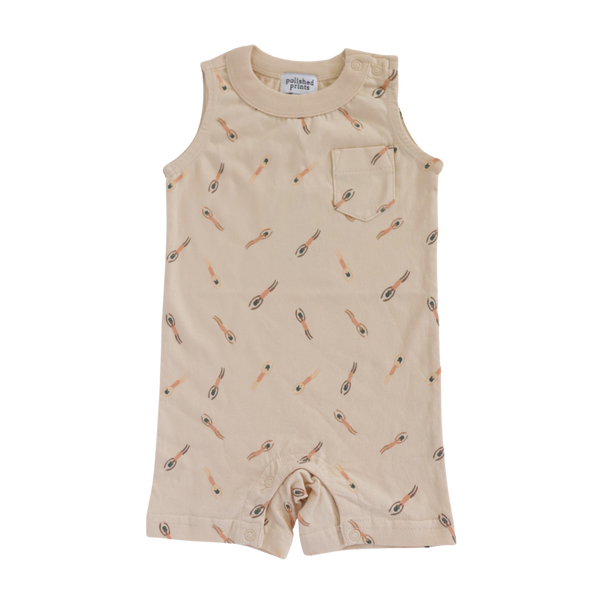 Sunny Swimmers  Pocket Playsuit