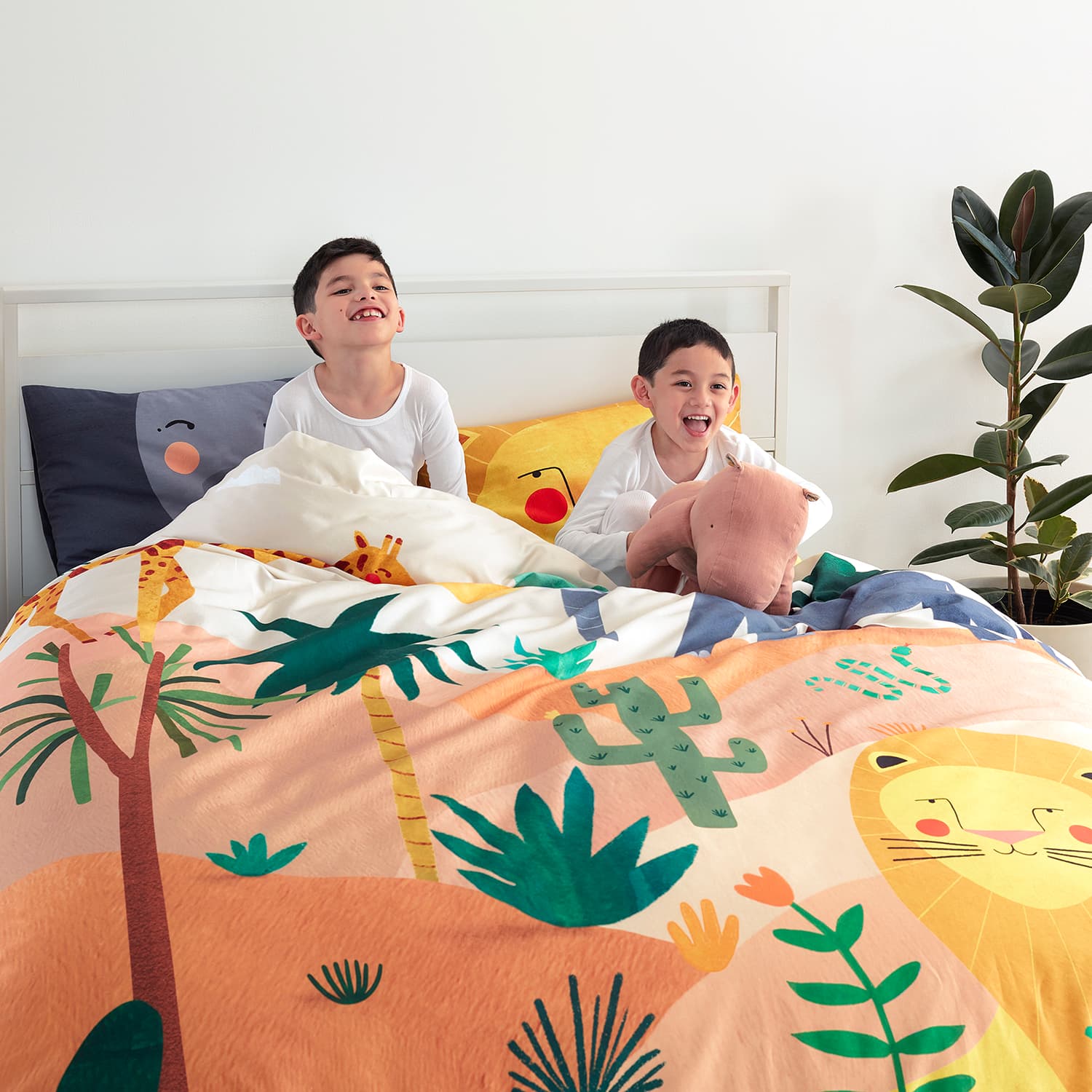 In The Savanna Duvet & Pillowcase Big Kid Bedding Rookie Humans   