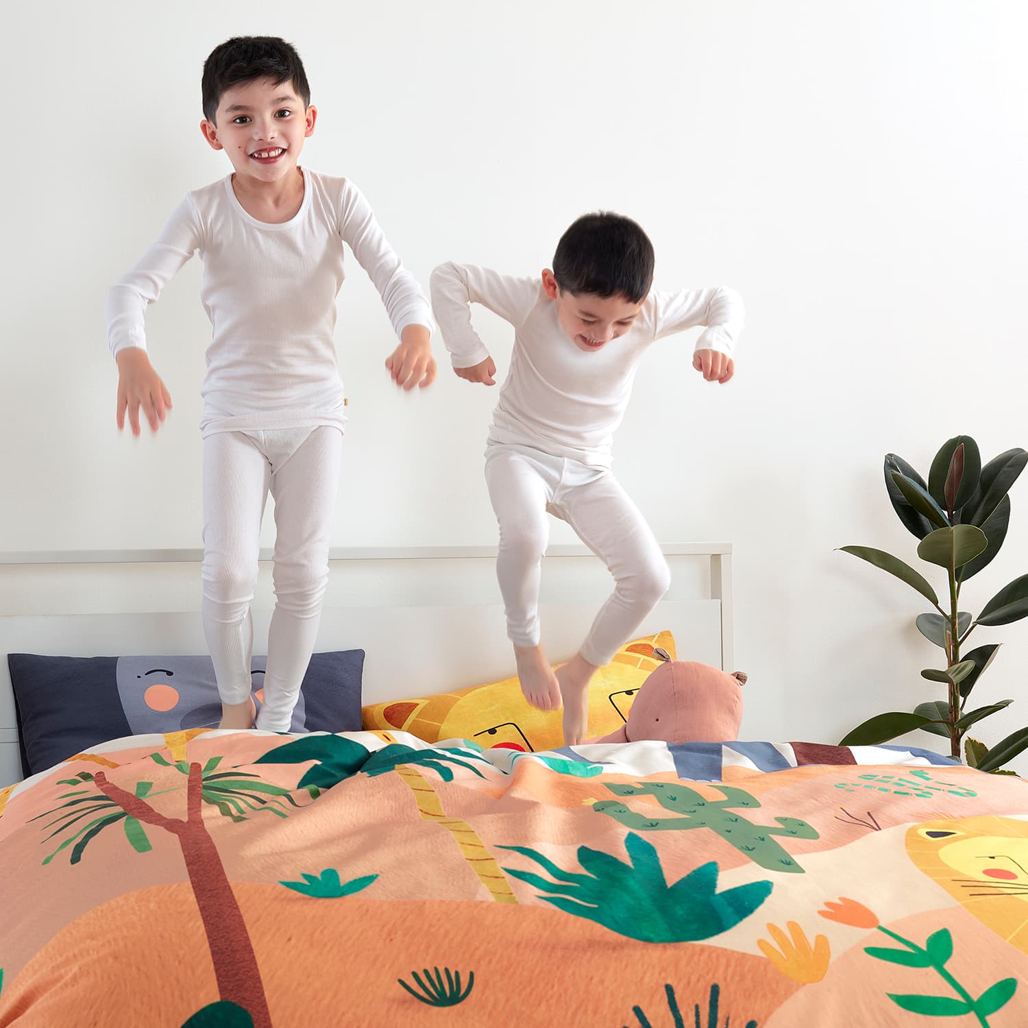 In The Savanna Duvet & Pillowcase Big Kid Bedding Rookie Humans   