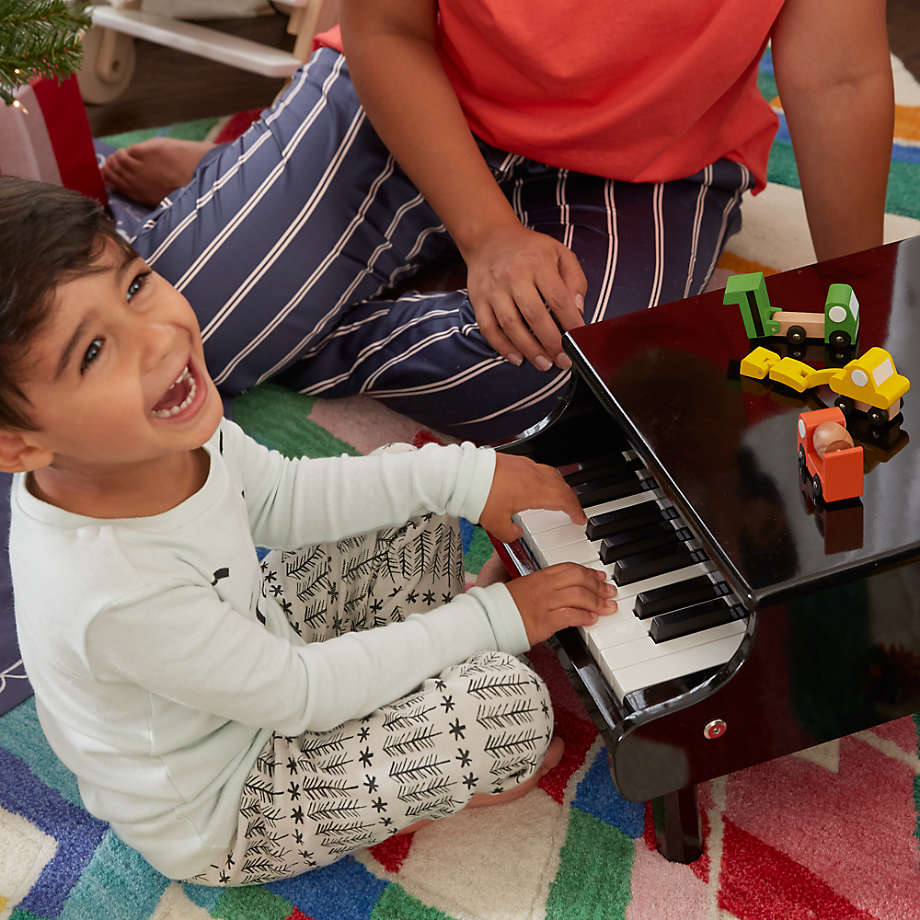 Mini Grand Piano 18-Key Black Musical Toys Schoenhut   