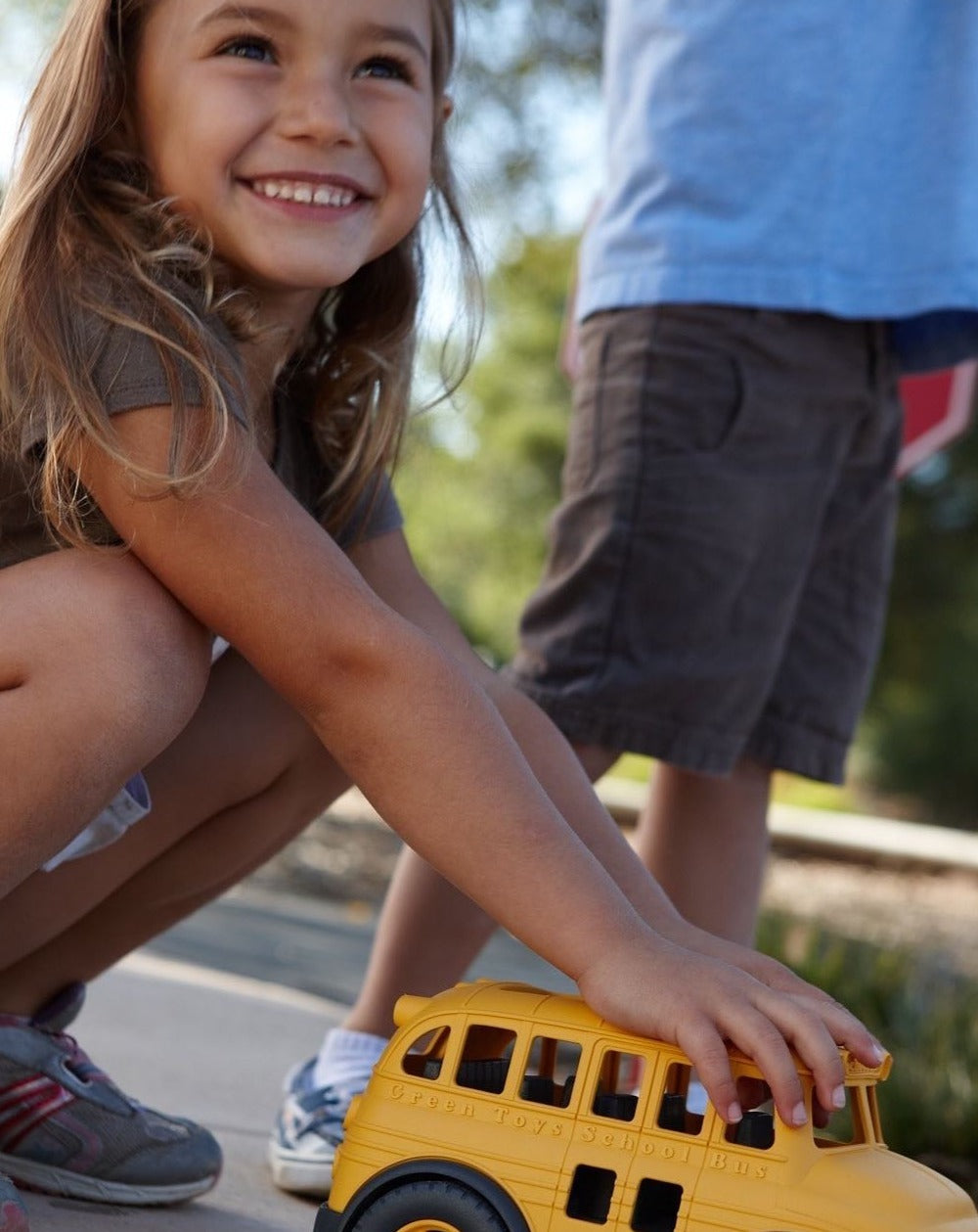 Green Toys School Bus Play Vehicles Green Toys   