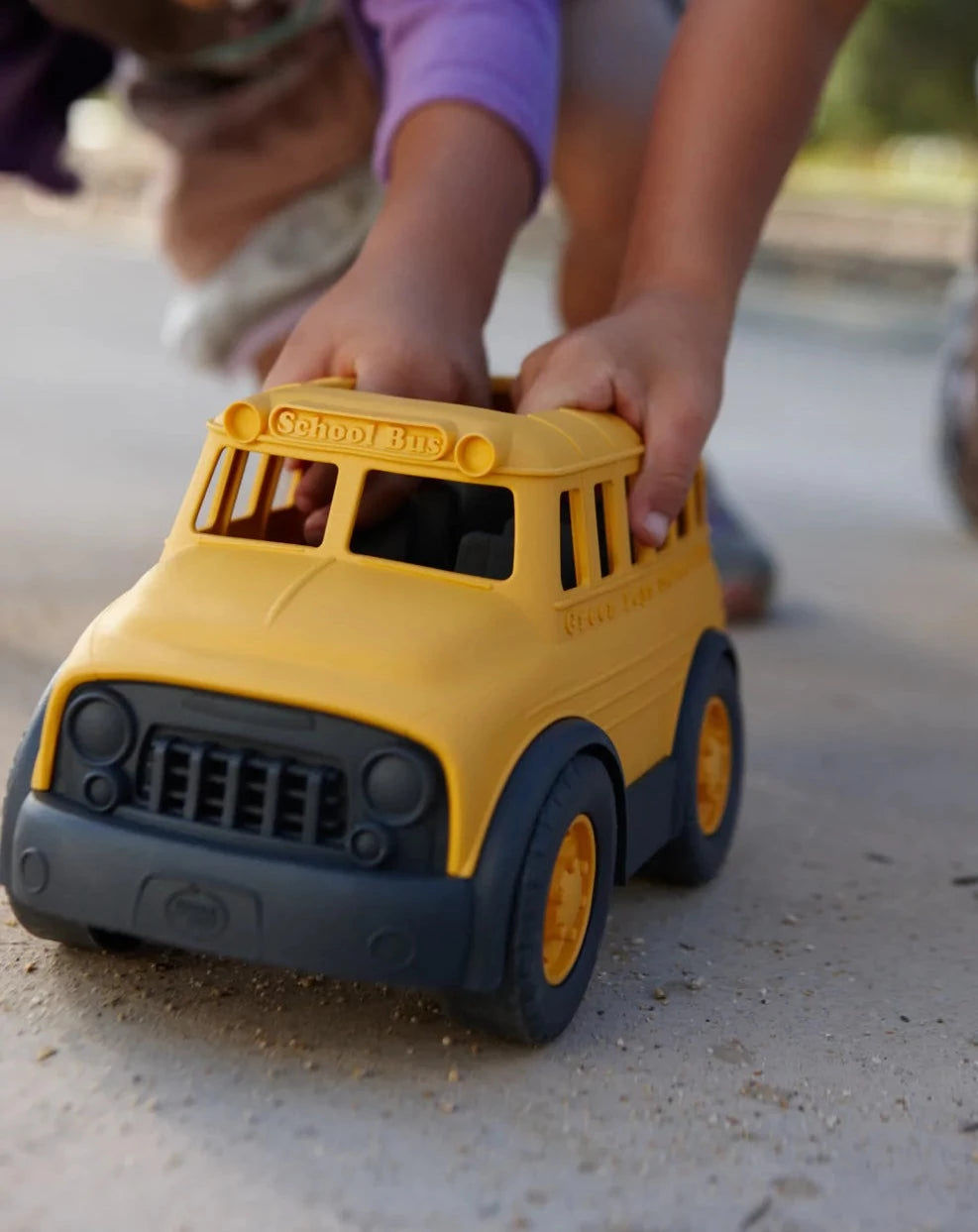 Green Toys School Bus Play Vehicles Green Toys   