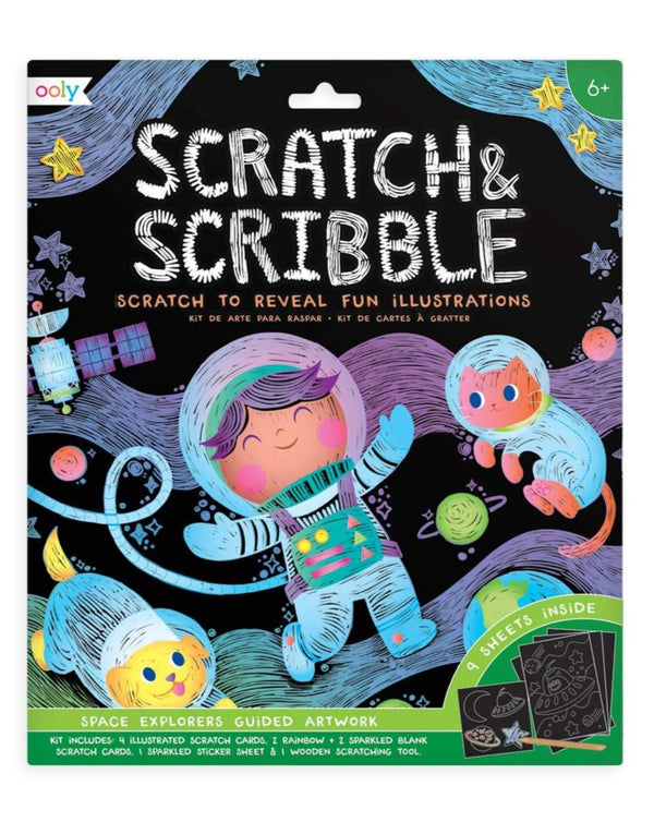 Scratch and Scribble Art Kit Ooly