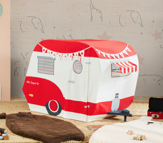 Road Trip Camper Playhome - Red  Wonder and Wise   