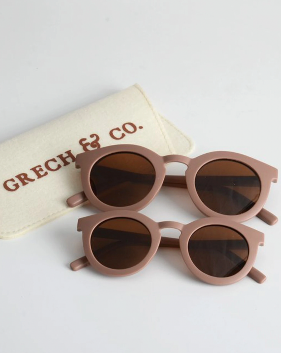 Sustainable Polarized Kids Sunglasses - Burlwood Sunglasses Grech & Co.   