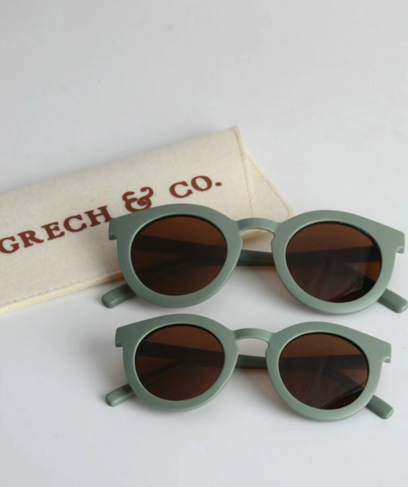 Sustainable Kids Polarized Sunglasses - Fern