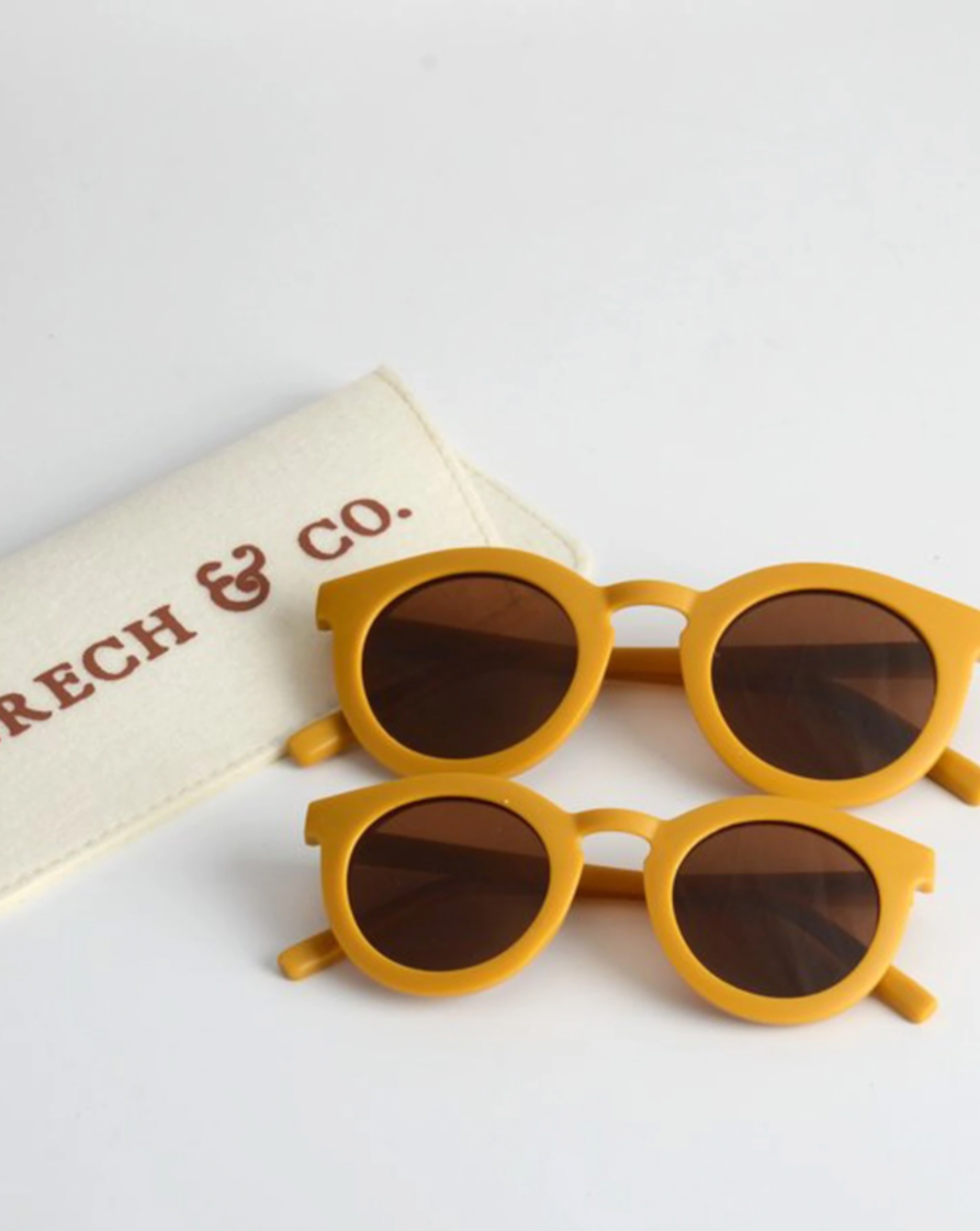 Sustainable Kids Polarized Sunglasses - Golden Sunglasses Grech & Co.   