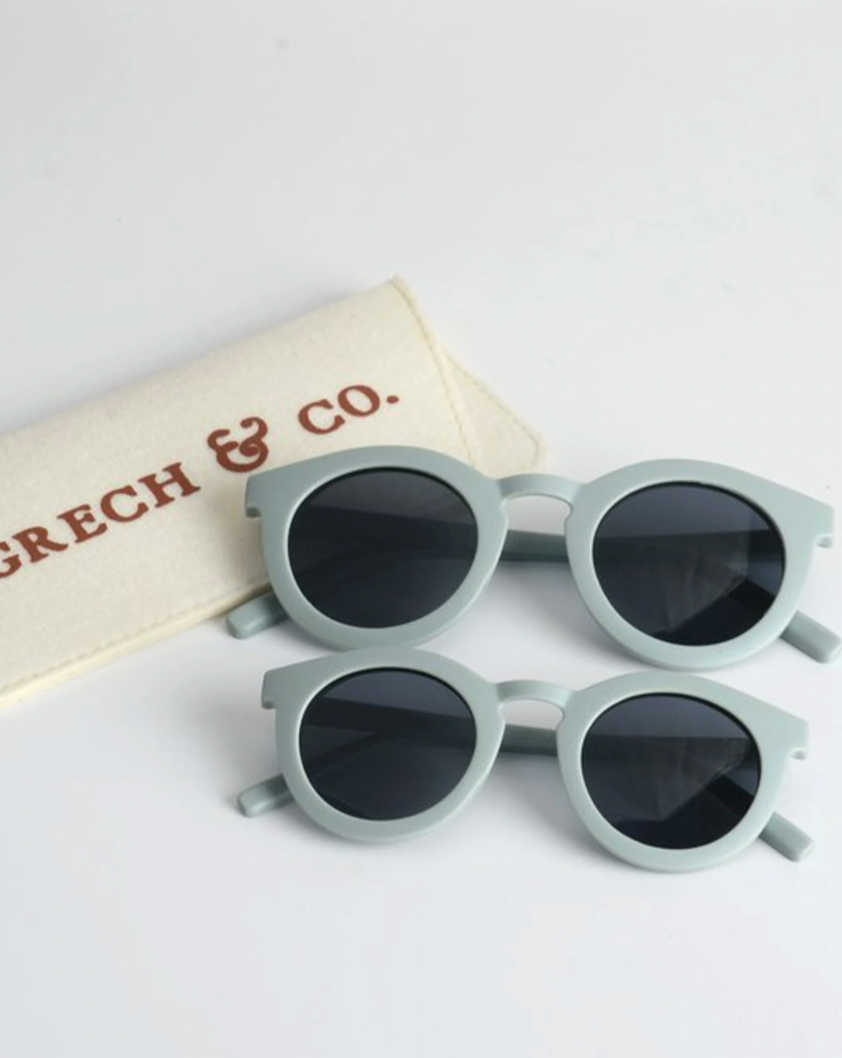 Sustainable Kids Polarized Sunglasses - Light Blue Sunglasses Grech & Co.   