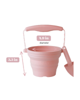 Dam Toys Scrunch Eco Friendly Seedling Pot Mint Duck Egg Blue Dusty Rose
