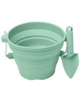 Dam Toys Scrunch Eco Friendly Seedling Pot Mint Duck Egg Blue Dusty Rose