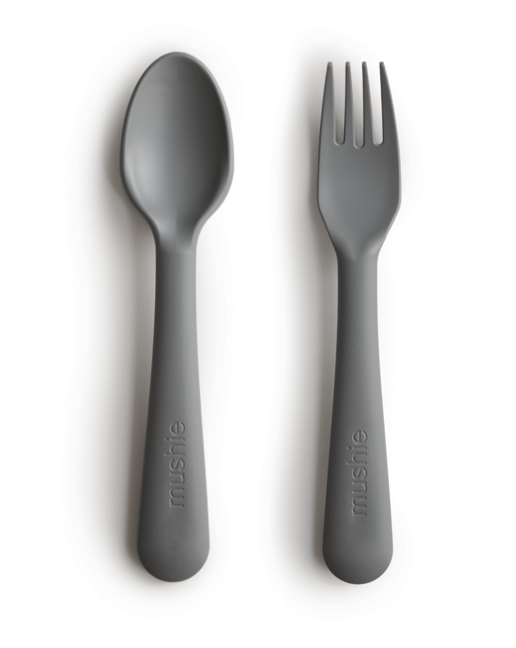 Mushie Baby Dinnerware Fork and Spoon Set