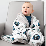 Space & Galaxy Luxury Muslin Snuggle Blanket
