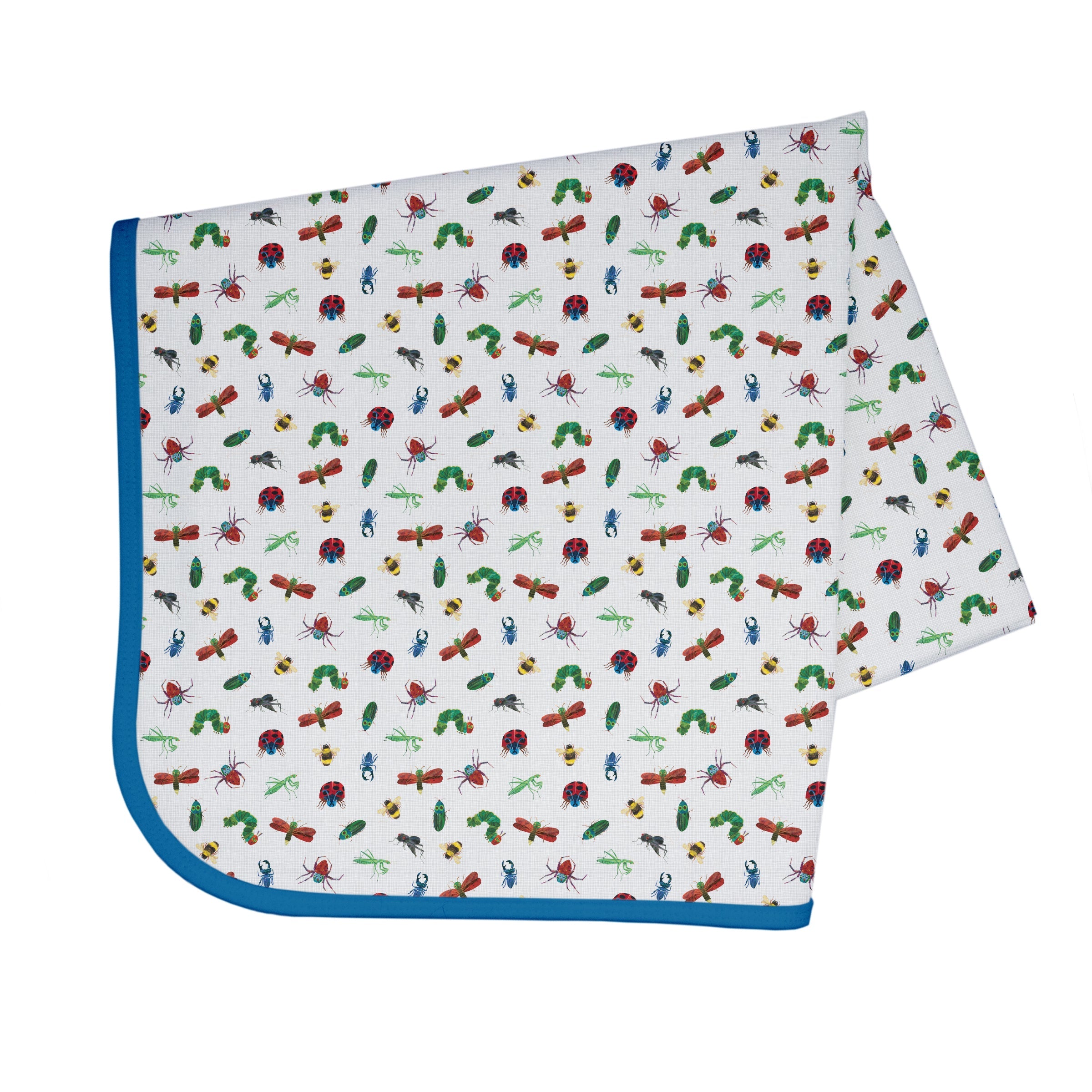 Bug World Splash Mat - from the World Of Eric Carle - A Waterproof Catch-All for Highchair Spills and More!  BapronBaby   