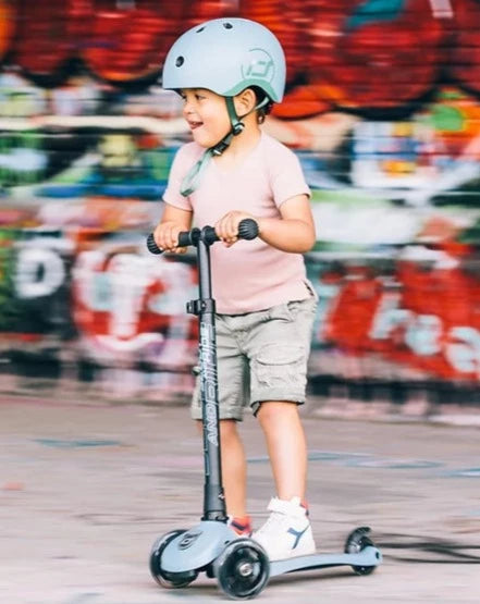 Scoot & Ride - Kids Helmet - Steel