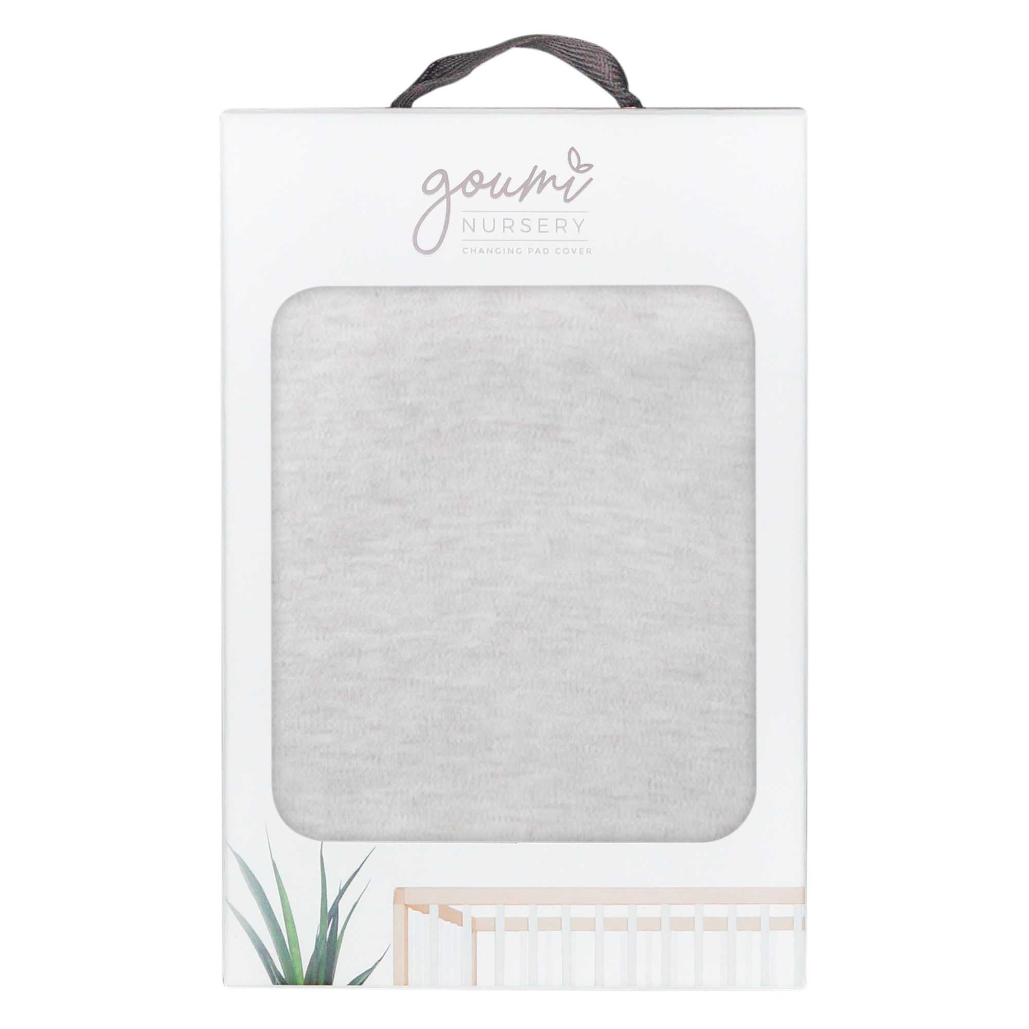 CHANGING PAD COVER | STORM GRAY changing covers goumikids   