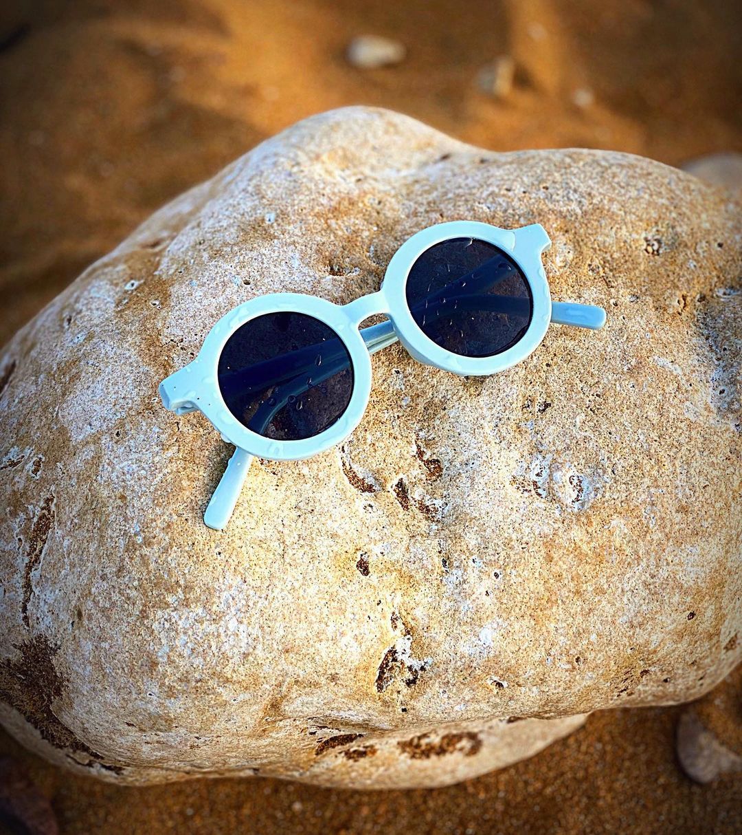 Sustainable Kids Sunglasses - Light Blue Sunglasses Grech & Co.   