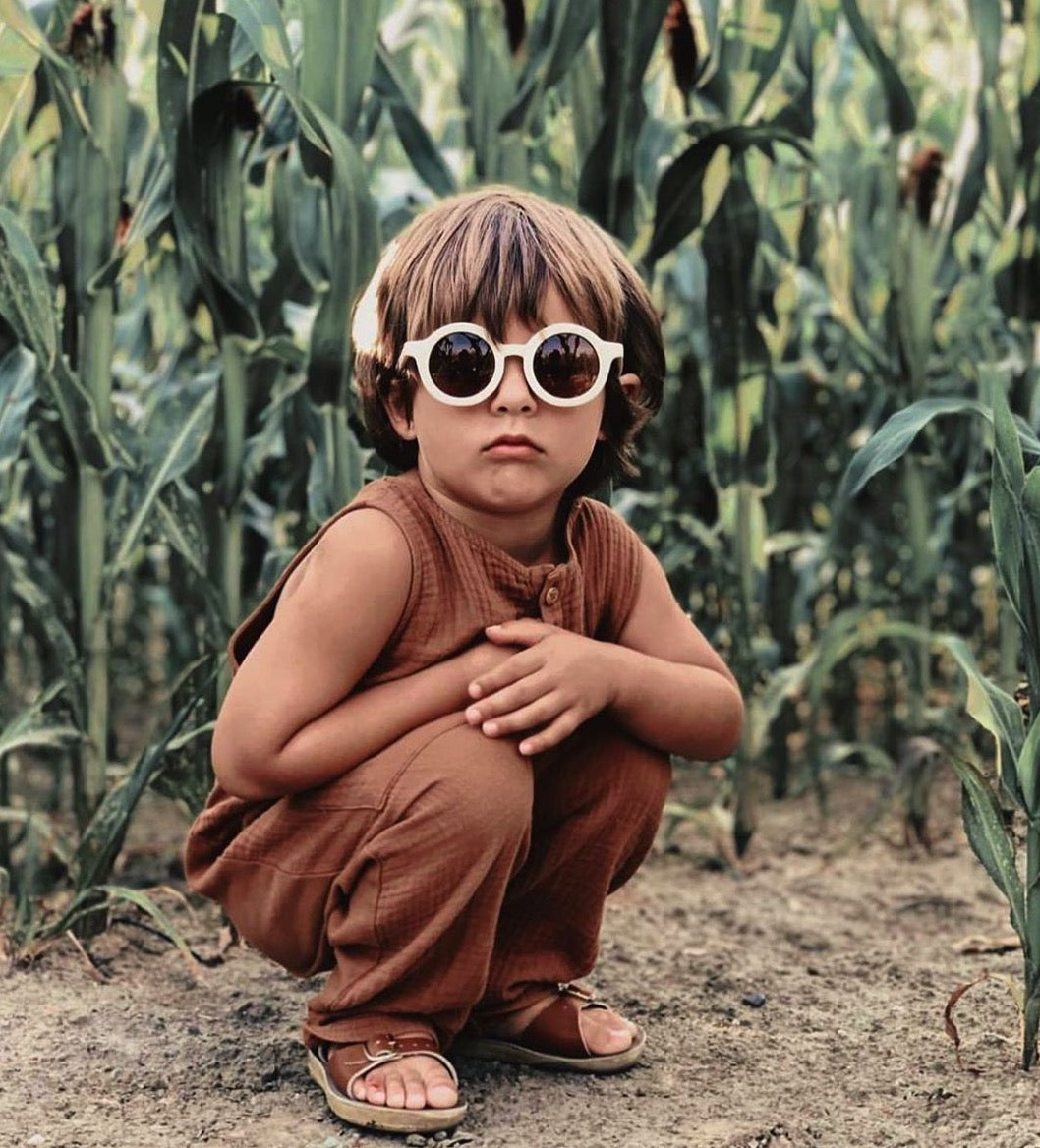 Sustainable Kids Sunglasses - Buff Sunglasses Grech & Co.   