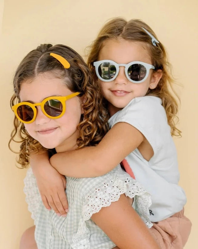 Sustainable Kids Polarized Sunglasses - Golden Sunglasses Grech & Co.   