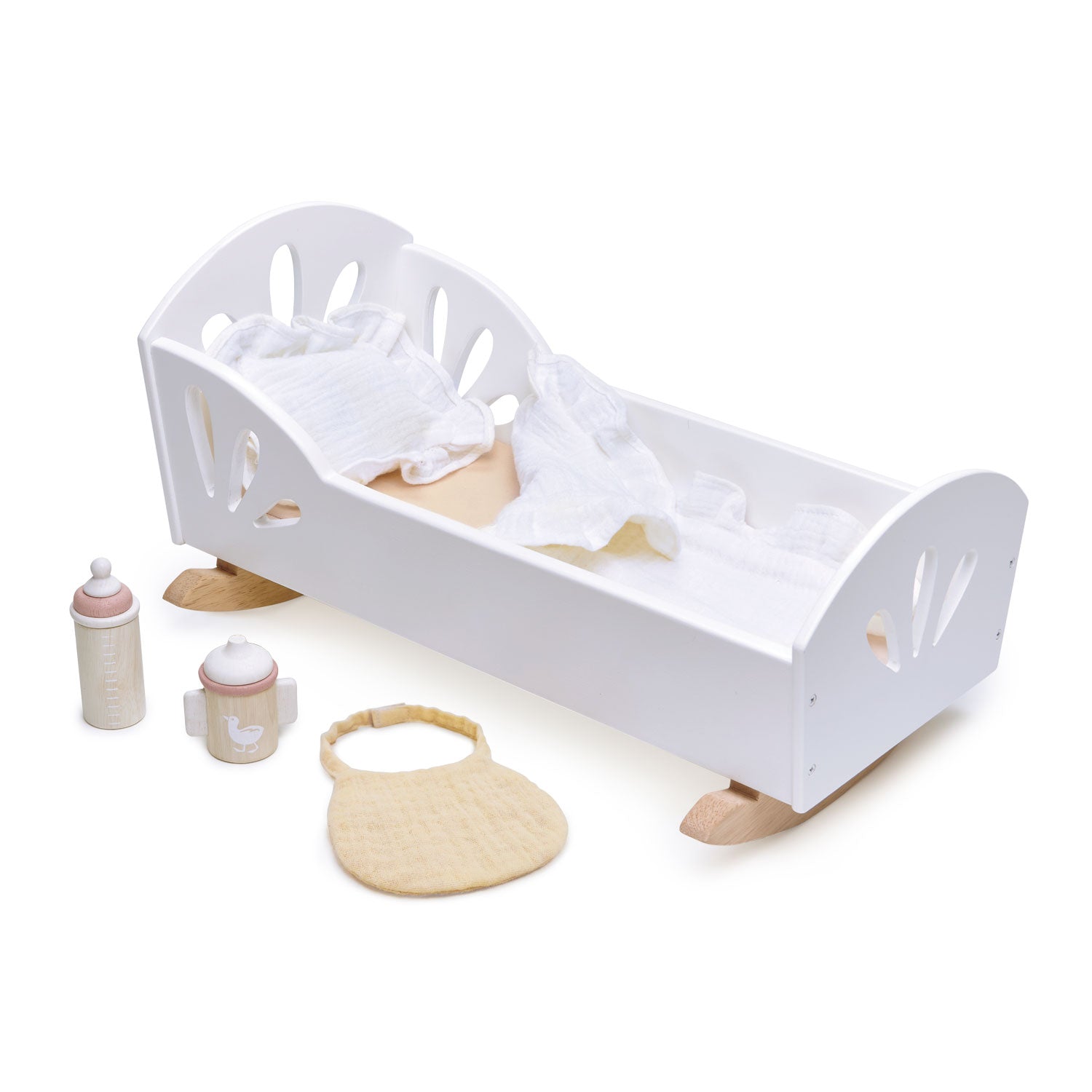 Sweet Swan Dolly Bed  Tender Leaf   